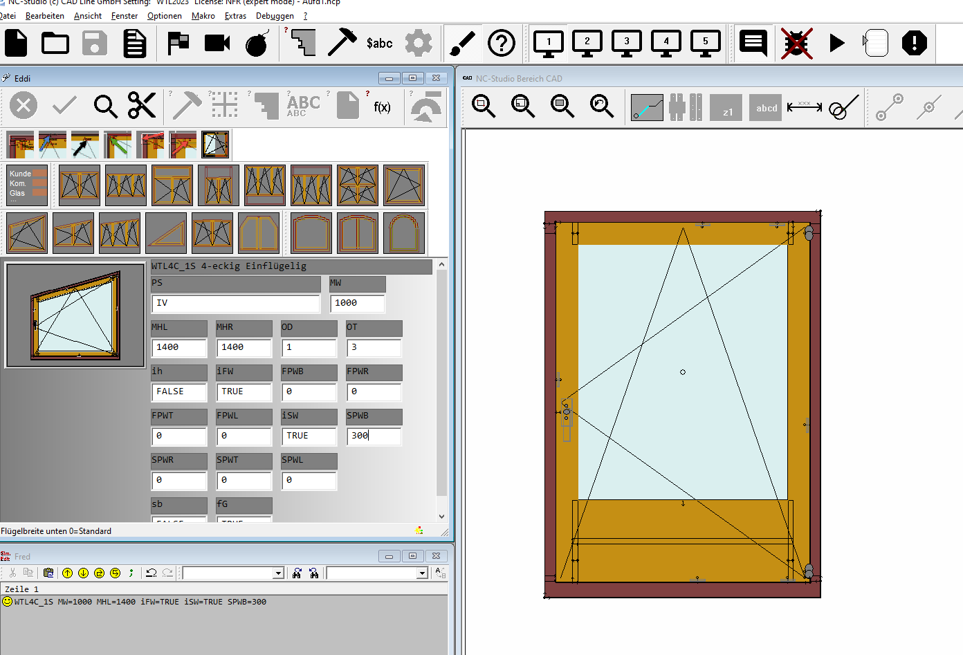 Windoor-Studio© - CAD Line